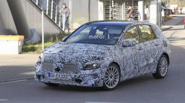 全新奔驰B级假想图曝光 采用家族最新设计风格