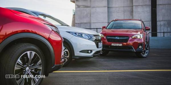 级别翘楚之争 外媒对比本田HR-V/三菱Eclipse Cross/斯巴鲁XV