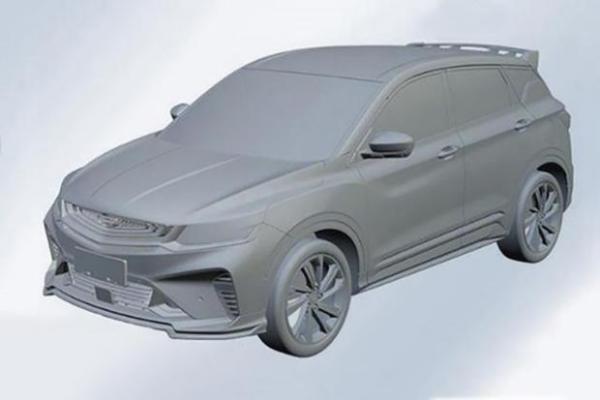 小型SUV 吉利SX11运动版车型专利图曝光