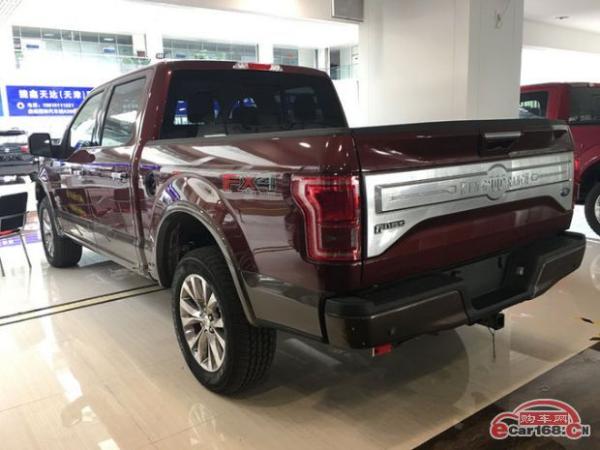 18款福特F150白金版多少钱福特猛禽F150皮卡粗犷线条更为霸气