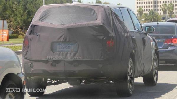 有望年底亮相 起亚Telluride路试谍照再度曝光