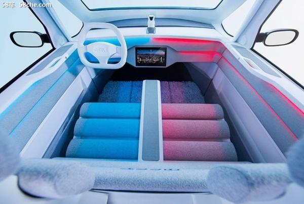 低压电动车 马勒带来48V纯电概念车MEET