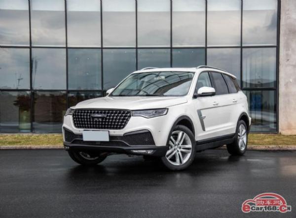 中大型7座SUV 众泰T800上市售13.98-18.58万