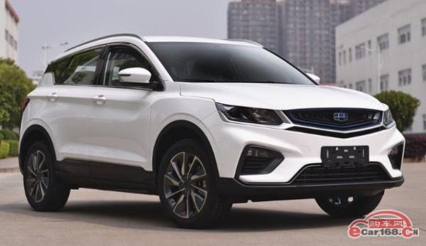 小型轿跑SUV 吉利SX11最新内饰谍照曝光