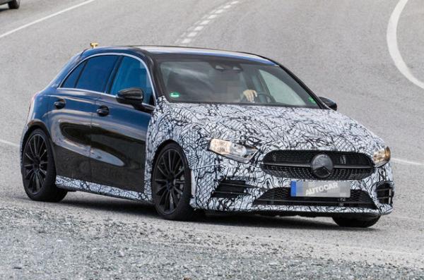 奔驰AMG A35车型谍照曝光 2019年初发布