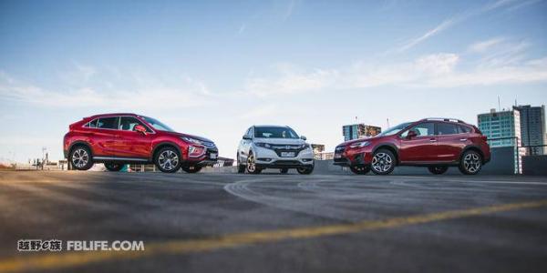 级别翘楚之争 外媒对比本田HR-V/三菱Eclipse Cross/斯巴鲁XV