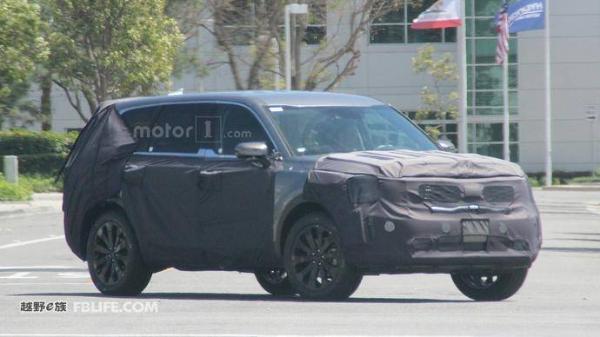 有望年底亮相 起亚Telluride路试谍照再度曝光