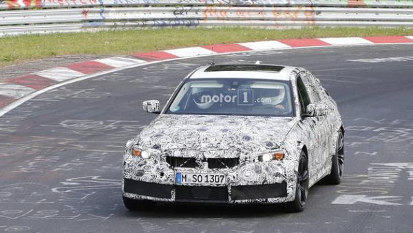 宝马新款M3路试谍照曝光 或2020年初亮相
