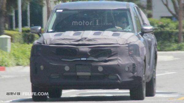 有望年底亮相 起亚Telluride路试谍照再度曝光