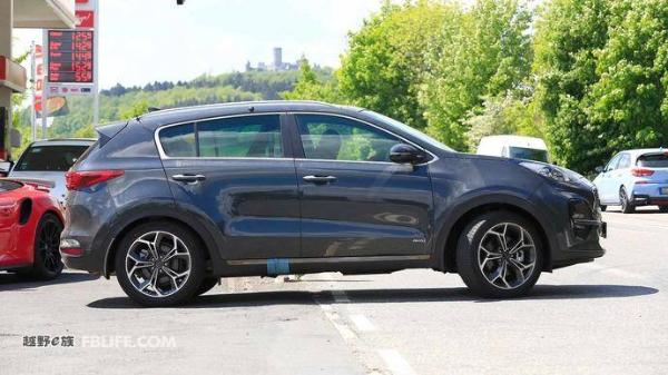 细节小幅变化 小改款起亚Sportage无伪装路试谍照曝光