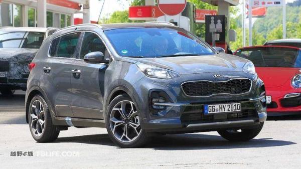 细节小幅变化 小改款起亚Sportage无伪装路试谍照曝光