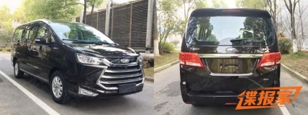 江淮新瑞风M4 2.0T车型申报图 外观小改