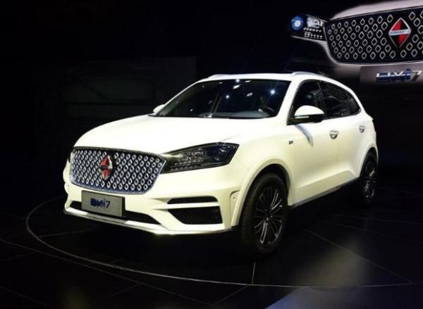 纯电动中型SUV 宝沃BXi7上市补贴后售价28.50-30.50万