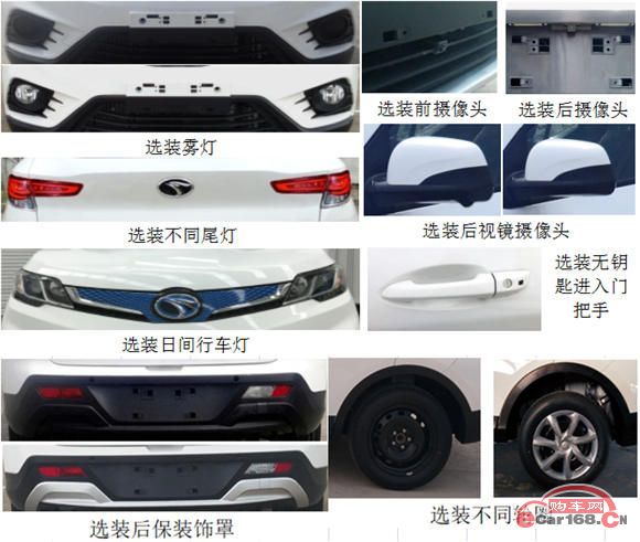 续航达400公里 东南DX3 EV400车型申报图曝光