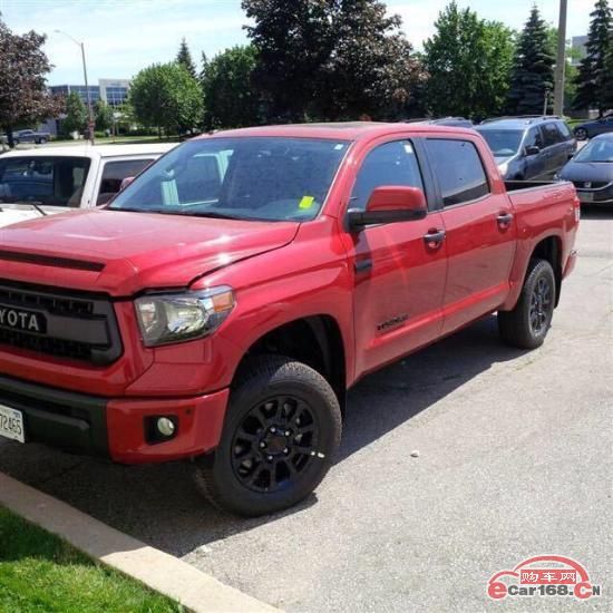 18款丰田坦途1794橘红色越野暴力改装征服全地形天津超值价格