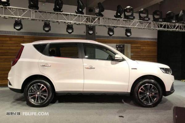 吉利新远景SUV上市 售价7.59-10.59万元