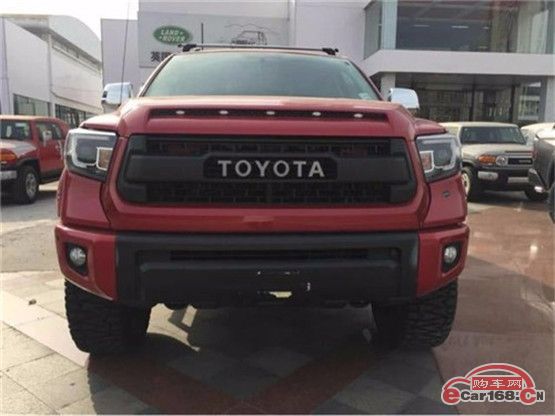 18款丰田坦途1794橘红色越野暴力改装征服全地形天津超值价格