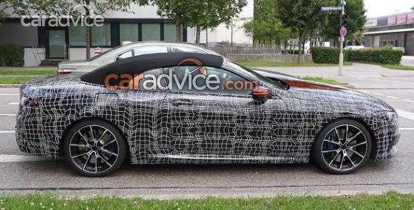 宝马8系敞篷版谍照 或6月15日正式亮相