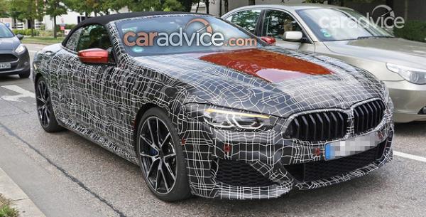 宝马8系敞篷版谍照 或6月15日正式亮相