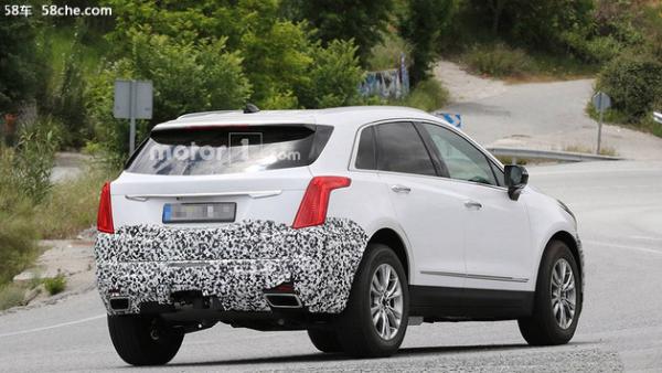 配可闭缸的2.0T 曝新款凯迪拉克XT5谍照