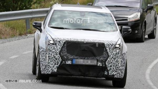 家族风格看齐XT4 小改款凯迪拉克XT5路试谍照曝光