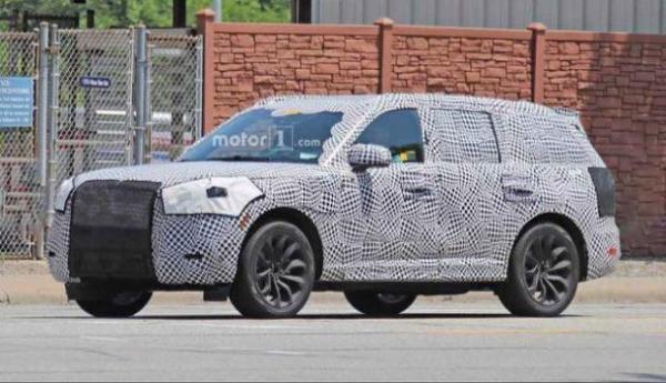 林肯飞行家混合动力版车型谍照曝光 2020年上市