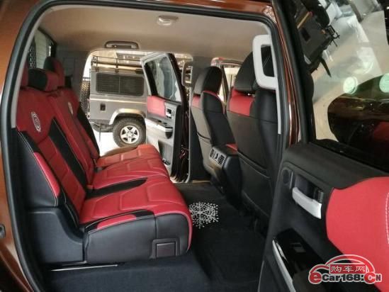 18款丰田坦途1794橘红色越野暴力改装征服全地形天津超值价格