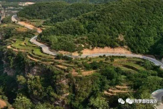 太行天路隐藏在林州太行山大峡谷里的奇景