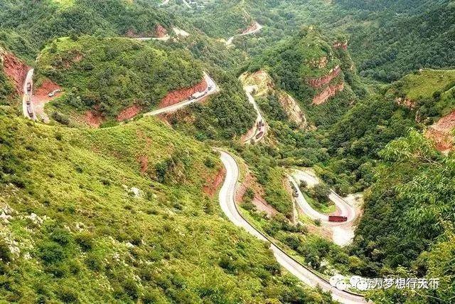 太行天路隐藏在林州太行山大峡谷里的奇景