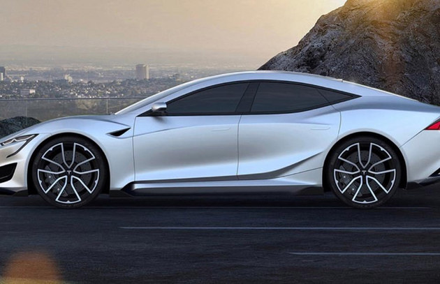 特斯拉新款Model S假想图 外观变化较大