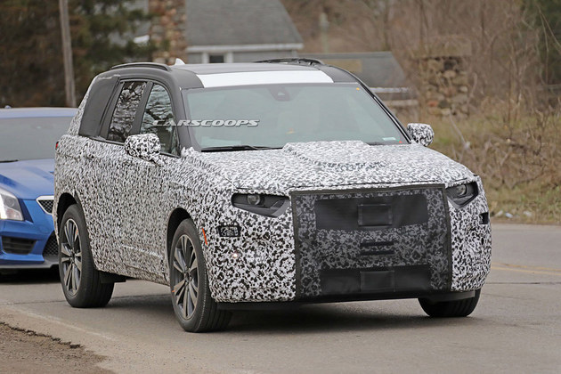 凯迪拉克XT6最新谍照曝光 北美车展亮相