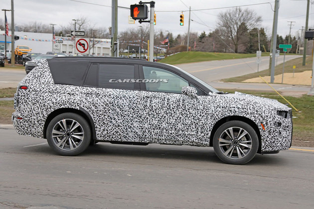 凯迪拉克XT6最新谍照曝光 北美车展亮相