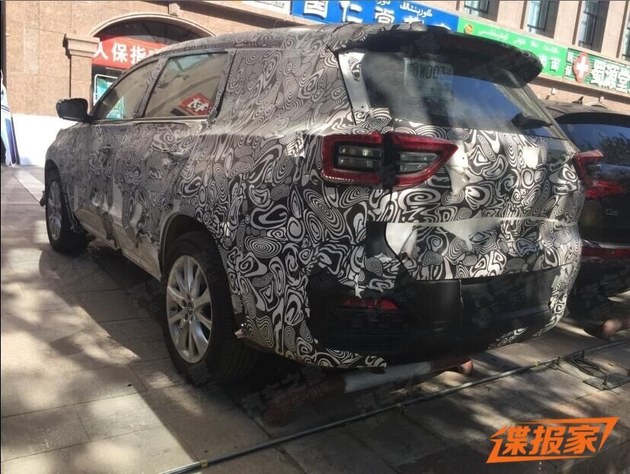 奇瑞全新SUV T1C谍照曝光 搭电子换挡杆