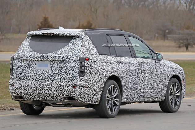 凯迪拉克XT6最新谍照曝光 北美车展亮相