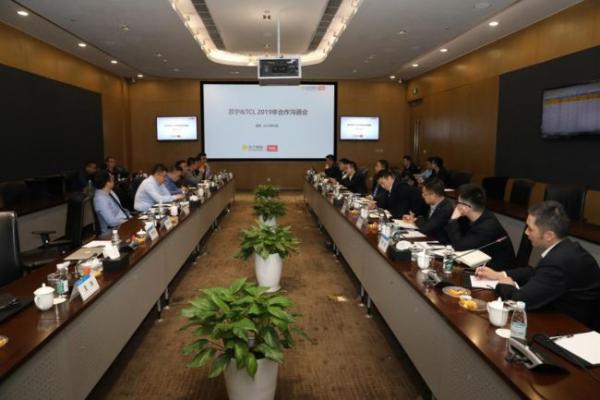 苏宁全民焕新节 TCL王轶来访做了几件事？
