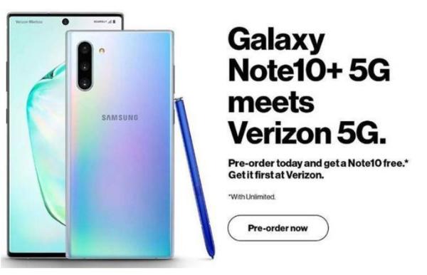 5G版三星Galaxy Note 10＋海报曝光 买就送标准版！