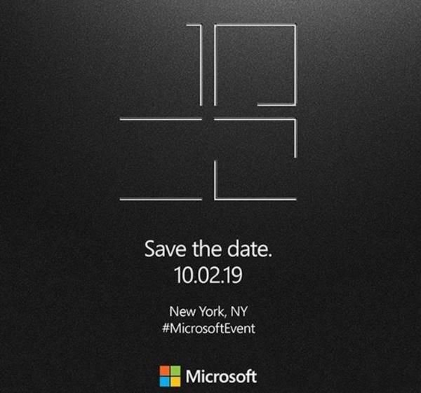 微软Surface新品10月发布：双屏设备或将现身