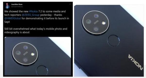 4800万像素圆形后置三摄模组 诺基亚成为弄潮儿还来得及吗？
