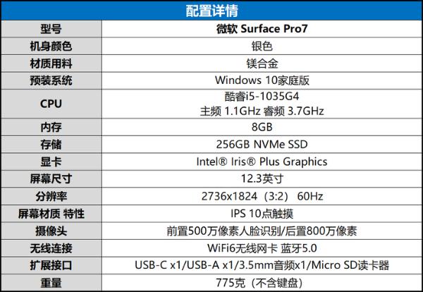 向完美更进一步 微软Surface Pro 7深度评测
