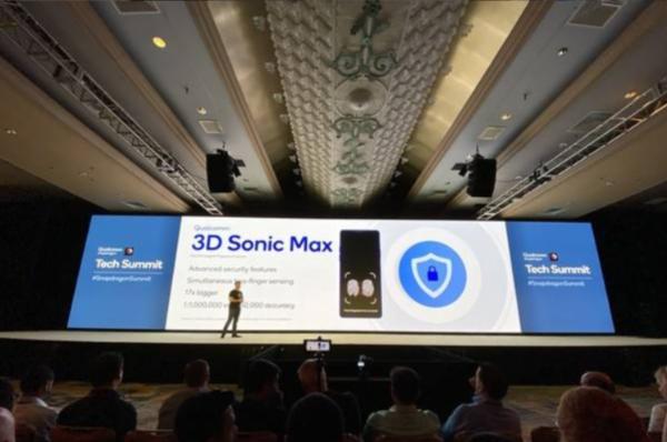 高通发布最新指纹传感器3D Sonic Max，识别区域扩大17倍
