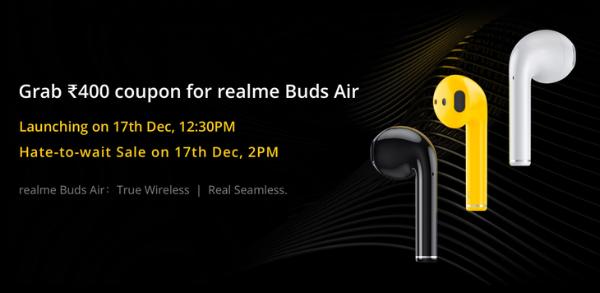 Realme首款真无线蓝牙耳机：蓝牙5.0+无线充电，堪称平价AirPods