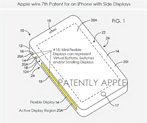 苹果专利再次“创世纪”：边框都是触摸屏？厚度看懵