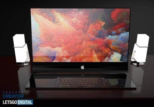 苹果iMac Pro概念渲染图曝光，采用柔性屏技术