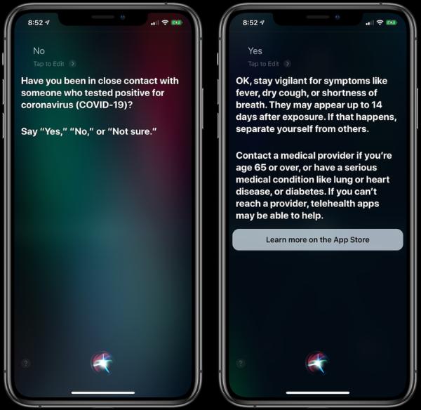 苹果紧急升级！Siri变身肺炎检测师：用户可自我诊断