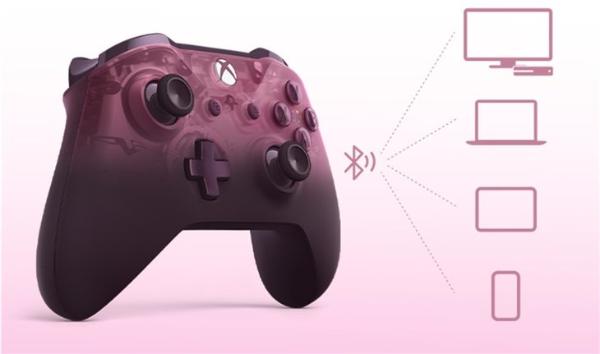 微软官方上新：紫色透明版Xbox无线手柄，售价499元