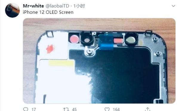全系OLED屏!iPhone 12显示屏曝光