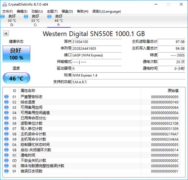 西部数据MyPassport移动固态硬盘1TB评测