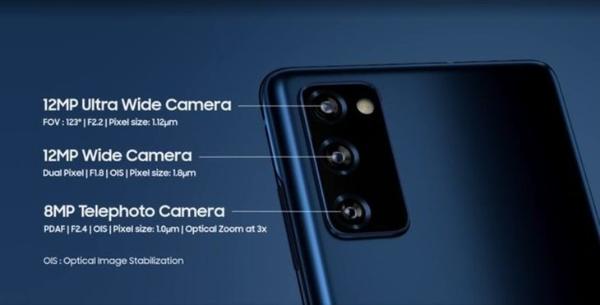 高刷屏幕炫彩机身 三星Galaxy S20 FE 5G发布
