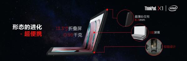 开启PC 5G时代 ThinkPad X1 Fold 5G版发布