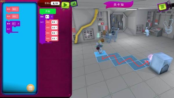 免费学编程！《疯狂兔子：编程学院》游戏推荐